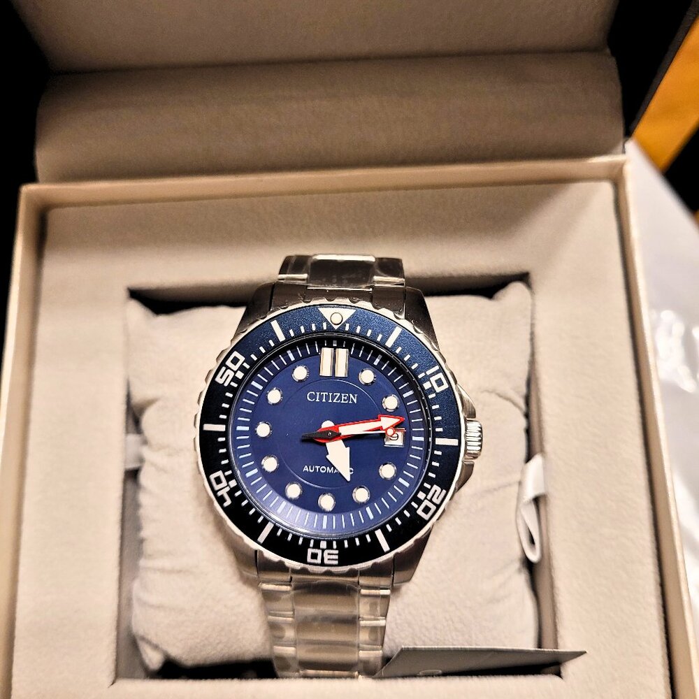 Citizen Men's Automatic Promaster Marine Sports Blue Dial Watch